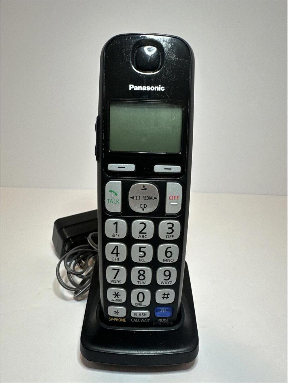 Panasonic Cordless Phone KX-TGEA20 Expansion Handset/Charger for Base KX-TGE230